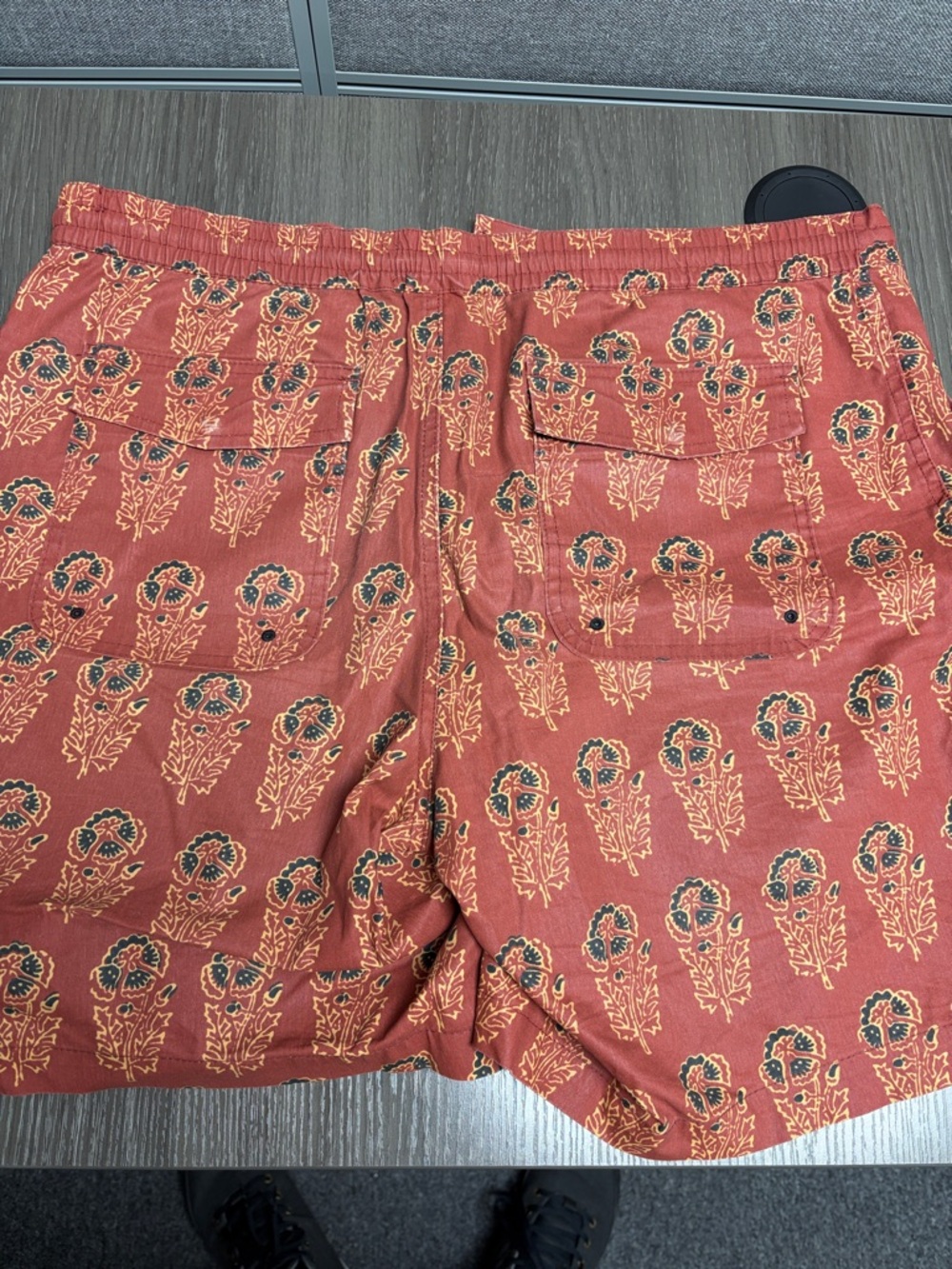 Adventure Short in Rust Floral - Picture 2 of 3